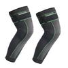 SAFIGLE Breathable Nylon Knee Sleeve with Non-slip Design High Elasticity Fitness for Running Basketball Yoga Sports Supportive Brace for Relief and Injury Prevention view 1