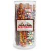 All City Candy Signature Gourmet Chocolate Covered Pretzel Rods Gift Tube 12 Hand-Dipped Assorted Flavors in Milk, Dark, White Chocolate & Candy coated toppings Sweet & Salty Treats for Holidays, Birthdays, and Corporate Gifting view 3