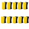 Tire Dressing Applicator Sponge 10Pcs Yellow Polishing Pads for Car Detailing Glass & Painted Surfaces Multi-Purpose Wax Buffing Foam Pad Reusable Contour Applicator for Auto Care (10PC) view 1