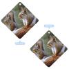 5PCS Car Air Freshener Hanging Personalized Double Sided Small Animals Car Fresheners Long Lasting New Cars Scents Cute Automotive Freshies for Closets, Drawers (tea) view 3