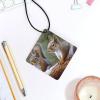5PCS Car Air Freshener Hanging Personalized Double Sided Small Animals Car Fresheners Long Lasting New Cars Scents Cute Automotive Freshies for Closets, Drawers (tea) view 4