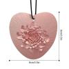 5PCS Car Air Freshener Hanging Personalized Double Sided Rose Car Fresheners Long Lasting New Cars Scents Cute Automotive Freshies for Closets, Drawers (tea) view 2