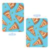5PCS Car Air Freshener Hanging Personalized Double Sided Light Blue Pizza Slice Car Fresheners Long Lasting New Cars Scents Cute Automotive Freshies for Closets, Drawers (tea) view 3