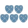 5PCS Car Air Freshener Hanging Personalized Double Sided Winter Snowflakes Car Fresheners Long Lasting New Cars Scents Cute Automotive Freshies for Closets, Drawers (tea) view 1