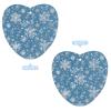 5PCS Car Air Freshener Hanging Personalized Double Sided Winter Snowflakes Car Fresheners Long Lasting New Cars Scents Cute Automotive Freshies for Closets, Drawers (tea) view 3
