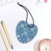 5PCS Car Air Freshener Hanging Personalized Double Sided Winter Snowflakes Car Fresheners Long Lasting New Cars Scents Cute Automotive Freshies for Closets, Drawers (tea) view 4