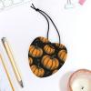 5PCS Car Air Freshener Hanging Personalized Double Sided Orange Pumpkin Pattern Car Fresheners Long Lasting New Cars Scents Cute Automotive Freshies for Closets, Drawers (tea) view 4