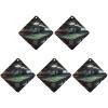 5PCS Car Air Freshener Hanging Personalized Double Sided Billiard Car Fresheners Long Lasting New Cars Scents Cute Automotive Freshies for Closets, Drawers (tea) view 1
