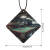 5PCS Car Air Freshener Hanging Personalized Double Sided Billiard Car Fresheners Long Lasting New Cars Scents Cute Automotive Freshies for Closets, Drawers (tea) view 2