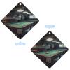 5PCS Car Air Freshener Hanging Personalized Double Sided Billiard Car Fresheners Long Lasting New Cars Scents Cute Automotive Freshies for Closets, Drawers (tea) view 3