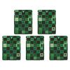 5PCS Car Air Freshener Hanging Personalized Double Sided Shamrock Car Fresheners Long Lasting New Cars Scents Cute Automotive Freshies for Closets, Drawers (tea) view 1