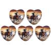 5PCS Car Air Freshener Hanging Personalized Double Sided Running Horses Car Fresheners Long Lasting New Cars Scents Cute Automotive Freshies for Closets, Drawers (tea) view 1
