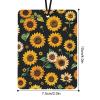 5PCS Car Air Freshener Hanging Personalized Double Sided Sunflower Floral Car Fresheners Long Lasting New Cars Scents Cute Automotive Freshies for Closets, Drawers (tea) view 2