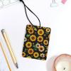 5PCS Car Air Freshener Hanging Personalized Double Sided Sunflower Floral Car Fresheners Long Lasting New Cars Scents Cute Automotive Freshies for Closets, Drawers (tea) view 4