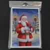 Caroline's Treasures Red Lory with Santa Claus Greeting Cards Pack of 8 Blank Cards with Envelopes Whimsical A7 Size 5x7 view 3