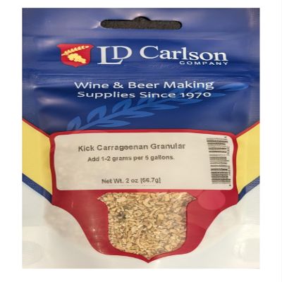 2oz Kick CARRAGEENAN GRANULES Beer Finings for Home Brewing Beer Making