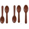 10 Milk Chocolate Stirring Spoons Meltable Treats with Spiral Stir in Coffee Milk Holiday Winter Treat view 4