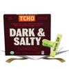 Bar Choc Dark And Salty, 2.5 OZ Bundle with Plastic Bag Clip Rich Chocolate with Salty Crunch for Snacking and Resealable Bag Clip for Freshness Dark Chocolate Bars Gift Set (2 Items) view 1