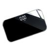 ASAKKURA Portable Rechargeable Electronic Scale for Home Use Mini Mirror Digital Weight Scale with High-Precision Sensors Non-Slip Feet Compact Body Weight Tool view 1