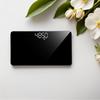 ASAKKURA Portable Rechargeable Electronic Scale for Home Use Mini Mirror Digital Weight Scale with High-Precision Sensors Non-Slip Feet Compact Body Weight Tool view 4