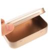 10pcs Tinplate Storage Boxes with Hinged Lids Small Rectangular Containers for Candy Jewelry Office Supplies Retro Tinplate Snack Organizers view 4