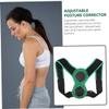 Abaodam Adjustable Posture Corrector Back Brace for Men Women Lightweight Breathable Hunchback Correction Belt Ergonomic Back Support Relieves Back Neck Shoulder Comfortable Upper Body view 3