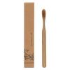 1pcs Boar Bristle Toothbrush, Disposable Soft Bristle Bamboo Toothbrushes with Natural Wooden Handle for Gentle Cleanings, Travel Adults Oral Care, Zero Waste Lifestyle view 1
