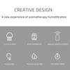 300ml Train Diffuser, Aromatherapy Essential Oil Diffuser and Train Humidifier with Dual-Color LED Light, Christmas Decor (Includes Remote Control) view 3