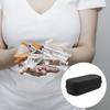 POPETPOP Insulated Insulin Travel Case Small Cold Bag Organizer for Diabetic Medicine and Supplies Lightweight EVA Portable Pouch with Zipper Suitable for Insulin Pens Needles Pills Storage view 2