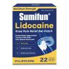 Sumifun Lidocaine Knee Pain Relief Gel-Patches - Maximum Strength Lidocaine Patches for Knee Pain, Muscle and Joint Pain - Up to 8-Hours Knee Pain Relief (Large, Count, 22) view 1