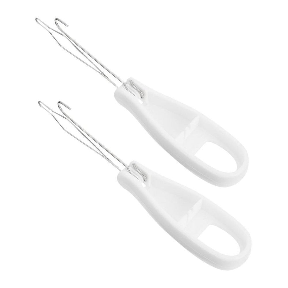 2Pcs Button Hook and Zipper Puller Assist Device for One-Hand Dressing