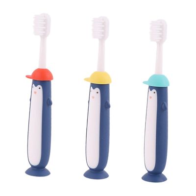 CHILDWEET 3pcs Cartoon Toothbrushes Soft Bristles Manual Teeth Cleaning Brush for Boys Ages Ergonomic Handle Comfortable Grip Mixed Blue Yellow Red Colors