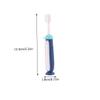 CHILDWEET 3pcs Cartoon Toothbrushes Soft Bristles Manual Teeth Cleaning Brush for Boys Ages Ergonomic Handle Comfortable Grip Mixed Blue Yellow Red Colors view 2