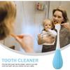 Beaupretty Toothbrush for 2-5 Years Old Gentle Thin Bristles Handheld Toothbrush Blue Cute Hot Air Balloon Design Comfortable Handle Safe for Teeth Cleaning view 2