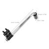 NineLife Basics 2pcs Push Wheelchair Handle Extender - Stainless Steel Extension Handles Replacement - Universal Wheelchair Accessories for Adults Elderly Disabled Transport (Silver) view 2