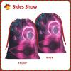FFGhjk Technology Tunnel Patterned Medium drawstring bag, festive packaging bag, perfect for Christmas parties view 3