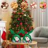 50 packs drawstring small goodie bags bulk, little mini tiny favor gift wrap bags for adults birthday party activities and christmas (Elderly E) view 3