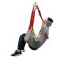 Full Body Mesh Patient Lift Sling for Shower and Toileting - Commode Opening Design, Heavy Duty Hoyer Transfer Sling, Adjustable Straps view 2