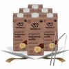 6x Organic Chocolate Banana Milk 32 fl oz Bundle with Straw Smooth Chocolate-Banana Drink for Simple Daily Enjoyment & Easy Serving Gift Set (7 Items) view 1