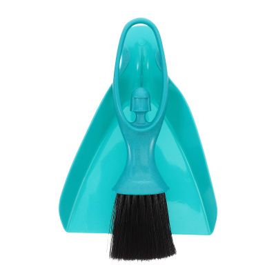 NineLife Basics 1 Set Mini Dustpan and Brush Set for Desk - Handheld Tabletop Whisk Broom with Dustpan for Office Countertop Car Deep Gap Detail Cleaning - Keyboard Cleaning Tool Kit