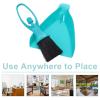 NineLife Basics 1 Set Mini Dustpan and Brush Set for Desk - Handheld Tabletop Whisk Broom with Dustpan for Office Countertop Car Deep Gap Detail Cleaning - Keyboard Cleaning Tool Kit view 4