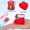 SOIMISS Reusable Boys and Candy Boots, Soft Flocking Material Christmas Candy Present Packing Pendants view 3