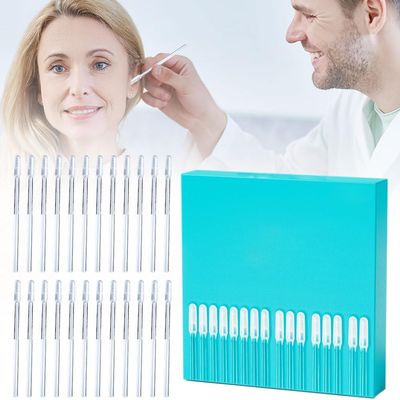 24 Pcs Earwax Removal Adhesive Swabs, 2025 Upgrade Sticky Ear Cleaning Stick, Reusable Sticky Ear Swabs, Ear Wax Removal Cleaning Tools for Adult Kids (24pc, Large)