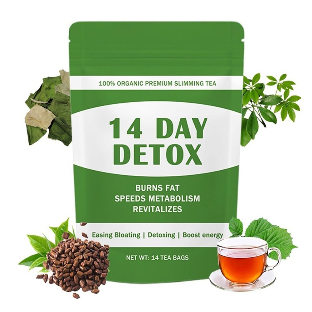 14 Day Detox Tea - Natural Herbal Cleanse Tea For Body Refresh & Metabolism Support(1PCS)