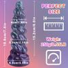 10 inch Flexible Silicone Massager with Powerful Vibration for Deep Relaxation ED49240 view 2