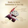 Christmas Edition Communion Cups | The Miracle Meal 20 Pre-Filled Cups with Juice & Wafer | Celebrate Faith & Joy view 3