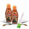 2x Sauce Afr Ghost Pepper 5 oz Bundle with Basting Brush Bold, Fiery Ghost Pepper Heat for Cooking, Grilling, and Flavorful Spicy Dishes Da Bomb Hot Sauce Gift Set (3 Items) view 1