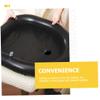 Balacoo Inflatable Portable Shampoo Basin Ergonomic Hair Washing Tray for Bedridden Elderly Pregnant Women Patients Comfortable Neck Support Wash Bowl view 4