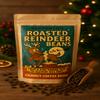 Roasted Reindeer Beans Fire-Up Christmas Coffee Gift Basket Filler for Coffee Lovers Reindeer Fans Resealable Bag Kepperton Kafe Whole Bean Medium Roast view 2