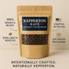 Roasted Reindeer Beans Fire-Up Christmas Coffee Gift Basket Filler for Coffee Lovers Reindeer Fans Resealable Bag Kepperton Kafe Whole Bean Medium Roast view 3